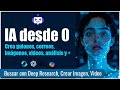 Aprende Inteligencia Artificial y crea sin límites - 19 Deep Research, Imágen y Video