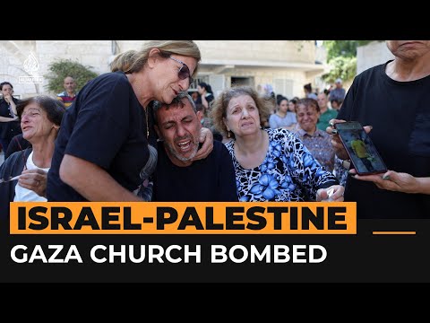 Palestinian Pastor Condemns Israel For Gaza Church Bombing | Al Jazeera Newsfeed