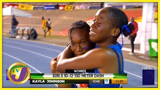 Kayla Johnson 100m 11.97 Run Boys and Girls Championship 2023 100M FINALS  Class 4 Girls
