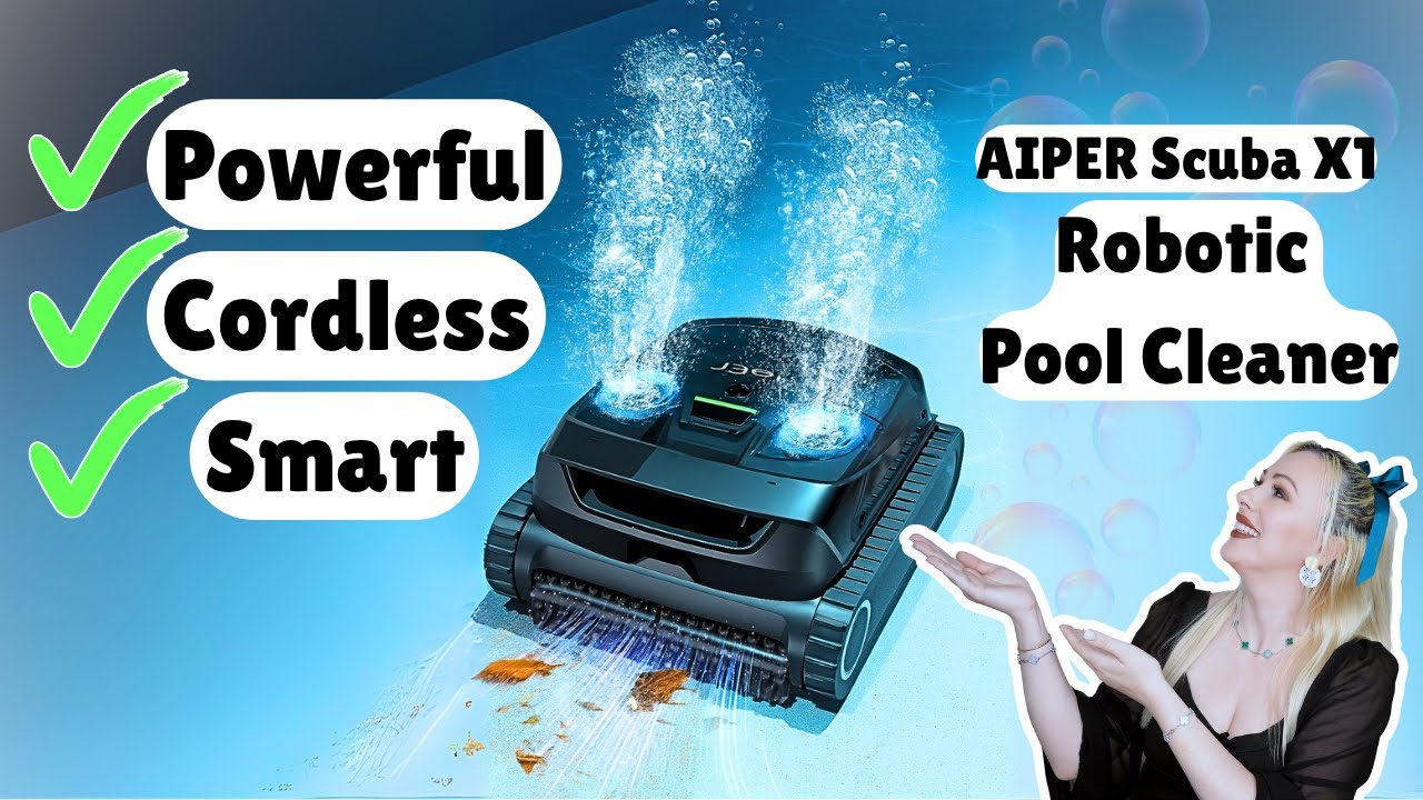 AIPER Scuba X1 Cordless Robotic Pool Cleaner Review
