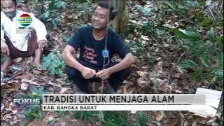 TABER GUNUNG, TRADISI SUKU JERIENG MENJAGA ALAM