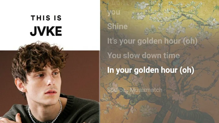 Golden hour x This is What heartbreak feel like ~•perfect transition | by @JVKE