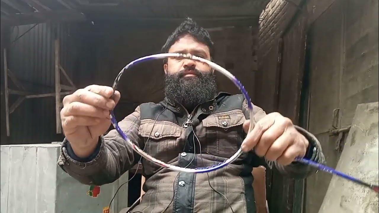 How to Repair broken badminton Racket YouTube