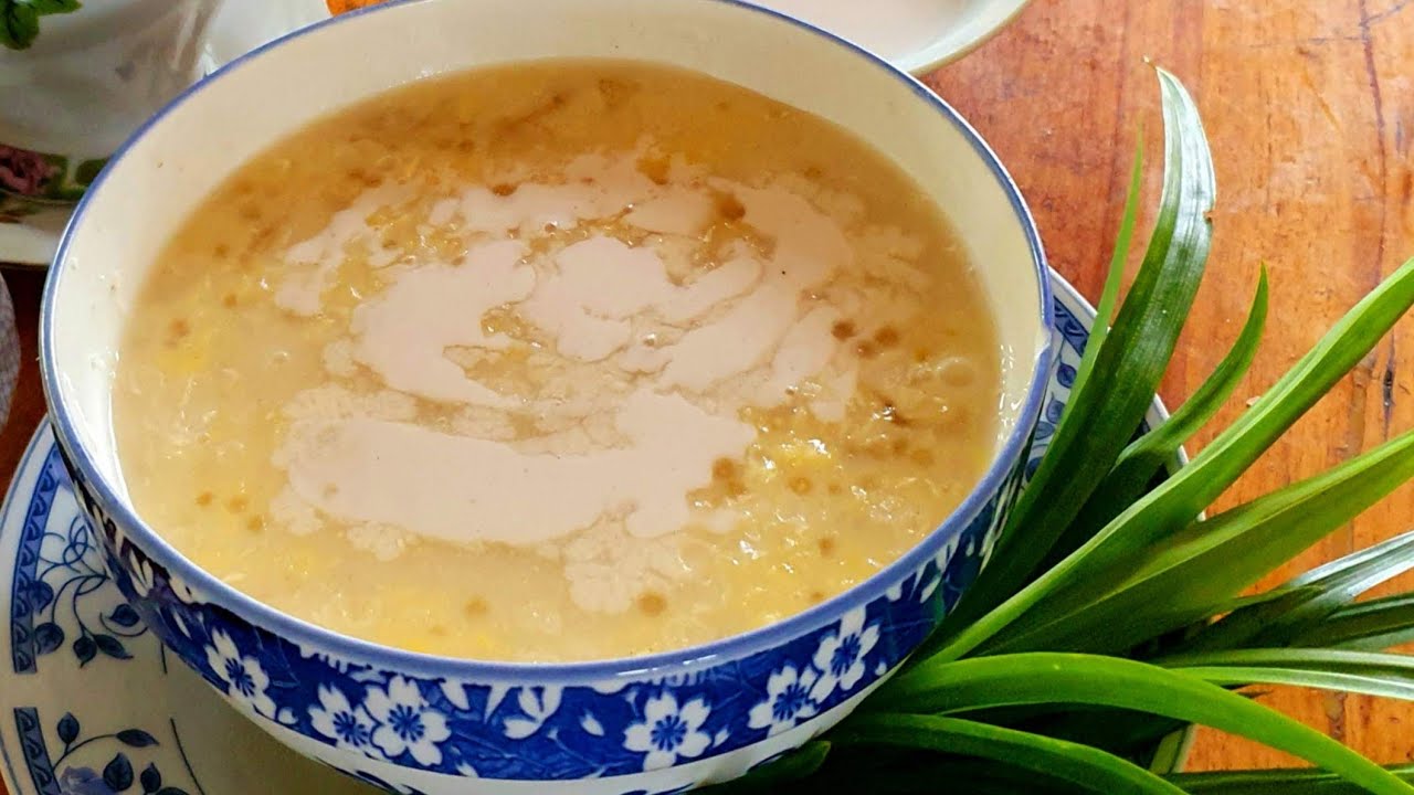 Hướng dẫn Cách nấu chè ngô – Cách nấu chè bắp nếp nước cốt dừa đơn giản /Coconut corn sweet soup /Hoàng Oanh TV Món Ngon gia đình