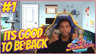 IT'S GOOD TO BE BACK! - Summertime Saga Walkthrough Part 1! | Version 0.20.16!