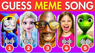 GUESS MEME & WHO'S SINGING🎤🎵🔥 Salish Matter, Tenge Tenge, MrBeast, Elsa, Panda, Lay Lay, King Ferran by Quiz Blitz Show 354 views 12 days ago 6 minutes, 32 seconds