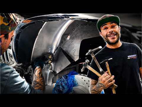 Installing Detroit Speed Mini-Tub In Our First Gen Camaro!