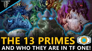 Who Are The Ancient 13 Primes Hidden In The Transformers One Trailer?! - TF Lore Bits