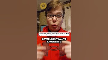 🚨🤡 The US GOVERNMENT Wants KNOWLEDGE of ALL LLMs 🚨🤦‍♂️ #shorts #government #ai #llm
