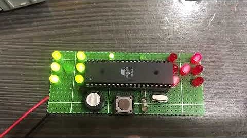 [8051專題好好玩-LED003A] 兩組LED電子骰子+左右比大小LED燈號顯示