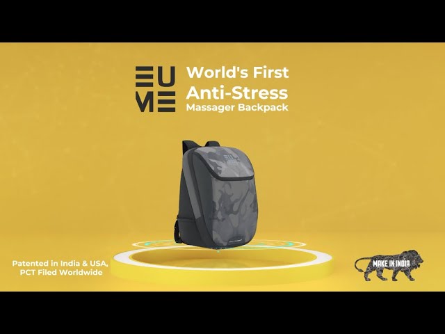 EUME Massager Backpack- 3D Backpack Demonstration 