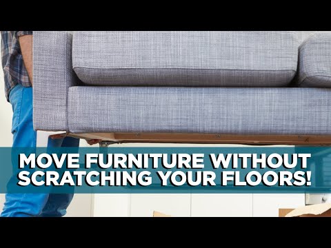 How To Move Furniture Without Scratching The Floor
