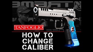How to change the caliber of your Tanfoglio Gun - Explained by Posio!  - ENG Language