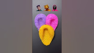 Guess the mixed color of Squid game2 #satisfying #colormixing #sharkzhan