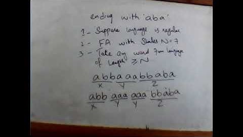 Automata Theory | Thursday | Lecture 8 Part 3 | By Usman Khan