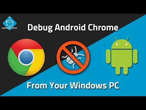 Windows PC에서 Android Chrome 디버깅