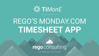 TiMone - Rego's Timesheet App for monday.com screenshot 2