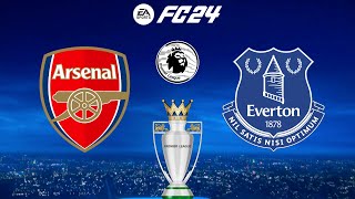 FC 24 | Arsenal vs Everton - English Premier League 2023/24