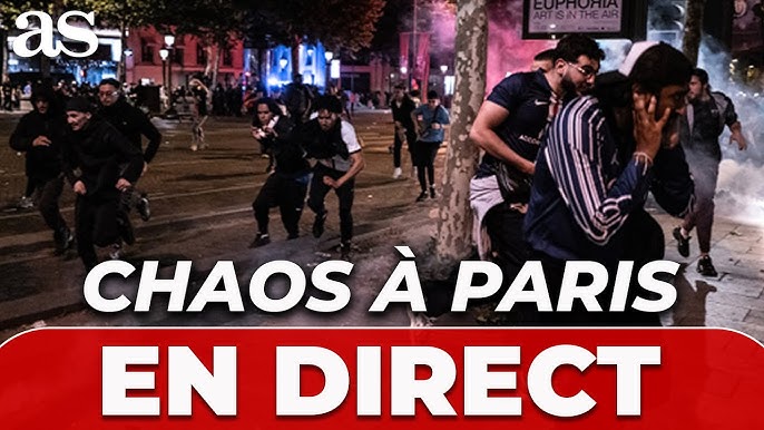 EN DIRECT | CHAOS À PARIS: 2 MORTS et 192 blessés après la VICTOIRE du PSG  en LIGUE DES CHAMPIONS
