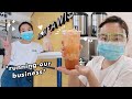 BARISTA FOR A DAY! RUNNING OUR MILKTEA BUSINESS 🧋 | Hazel Quing