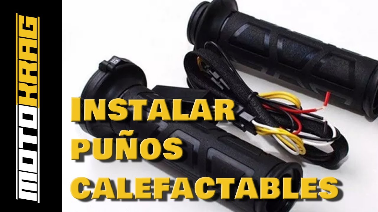 Como instalar puños calefactables para moto