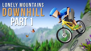 LONELY MOUNTAINS DOWNHILL Gameplay Walkthrough Part 1 - Secret Game of Year for 2019