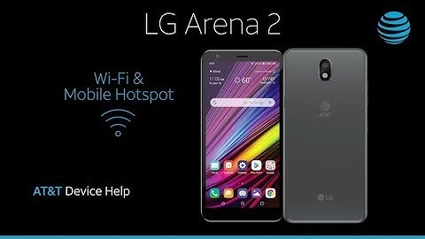 Learn how to use WiFi Mobile Hotspot on the LG Arena 2 | AT&T Wireless