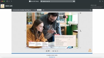 How to use the ABAX LMS (for Teachers)