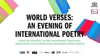 World Verses: An Evening of International Poetry