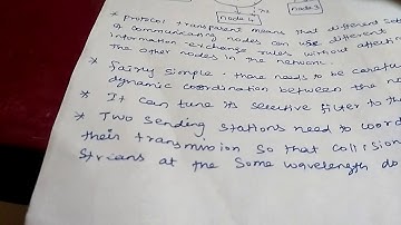 OPTICAL COMMUNICATION - UNIT- V -BROADCAST AND SELECT WDM NETWORKS