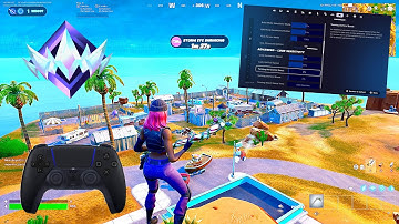 PS5 CHAPTER 6 UNREAL RANKED RELOAD GAMEPLAY + BEST SETTINGS FOR AIMBOT 🎯 | 4K 120FPS