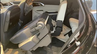 Kia Carens one touch seat folding