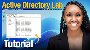 Active Directory Lab Tutorial for Beginners | Step-by-Step Setup (2025)