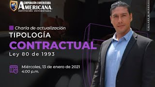 Tipología Contractual Ley 80 de 1993