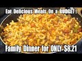 Budget Family Dinner for $8.21 - Eating GOOD on a Budget - The Wolfe Pit