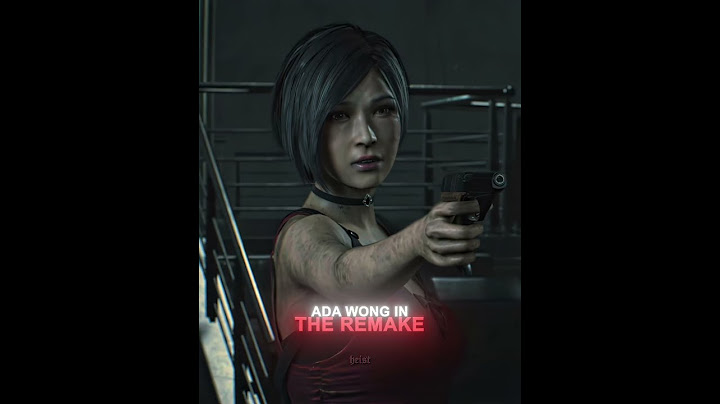 Ada Wong Original vs Remake RE2 🔥 [4K] | Resident Evil 2 #shorts