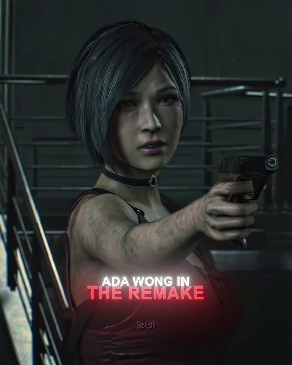Ada Wong Original vs Remake RE2 🔥 [4K] | Resident Evil 2 #shorts