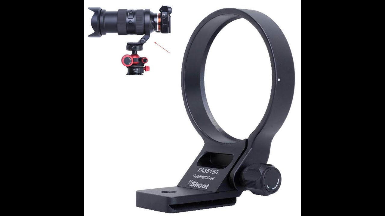 iShoot Lens Collar Tripod Mount Ring Holder IS-TA35150 for Tamron 35-150mm f/2-2.8 Di III VXD A058
