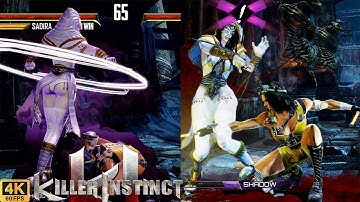 Sadira vs Orchid | Killer Instinct | CPU vs CPU AI vs AI