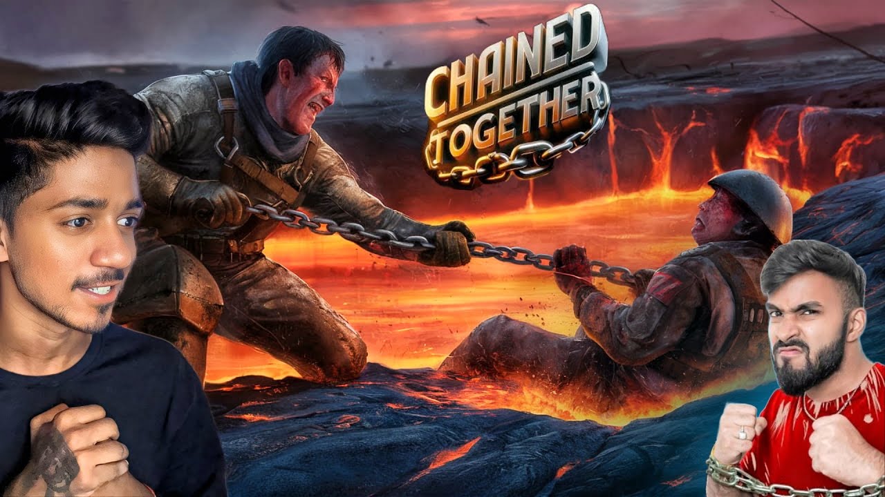 CHAINED TOGETHER WITH FRIENDS | GONE WRONG - YouTube