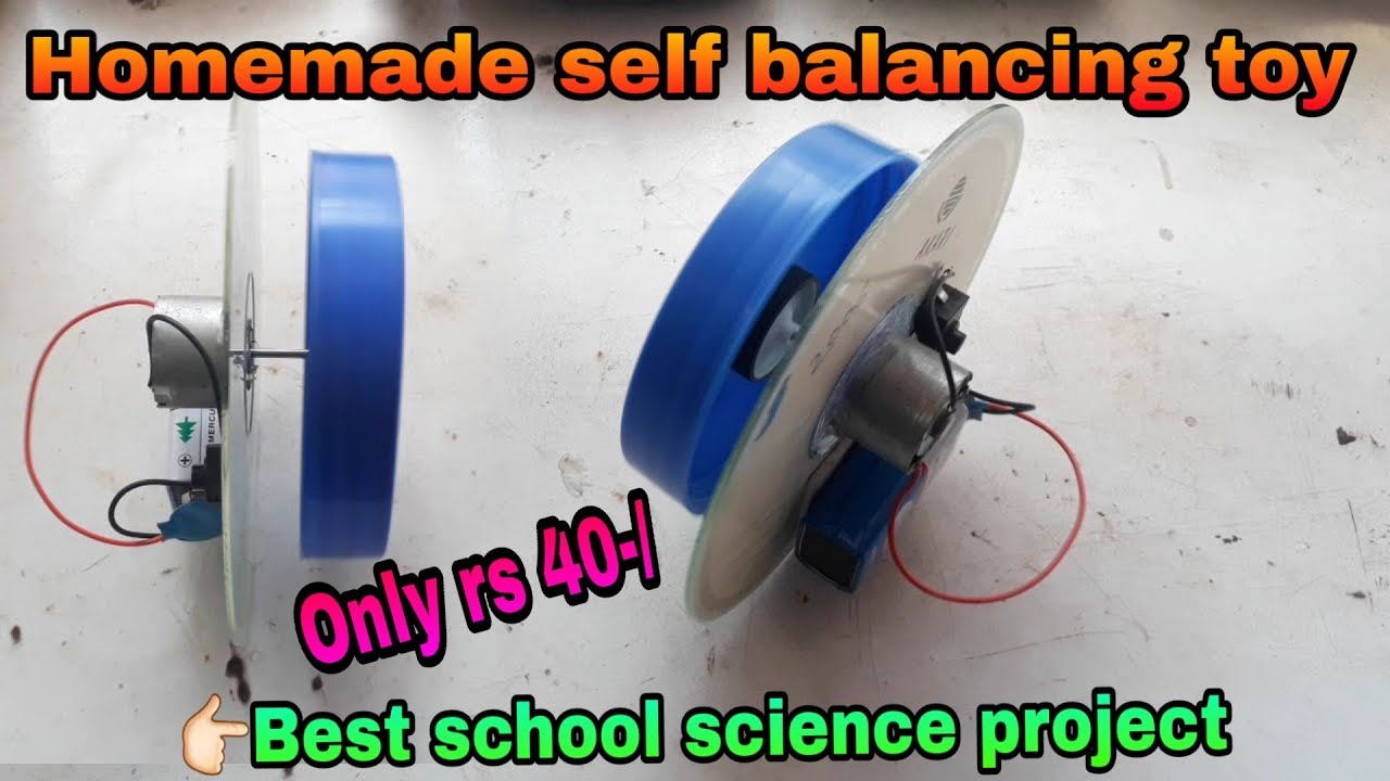 ☸CD hack ||make a self balancing toy at home || DIY || Creative shibu