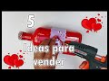 5 IDEAS FÁCILES Y BONITAS PARA VENDER O REGALAR EN SAN VALENTÍN // Ideias para vender ou doar