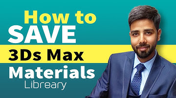 How to Save 3ds Max Material Library | 3Ds Max Tutorial in Hindi | Allrounder Bhai