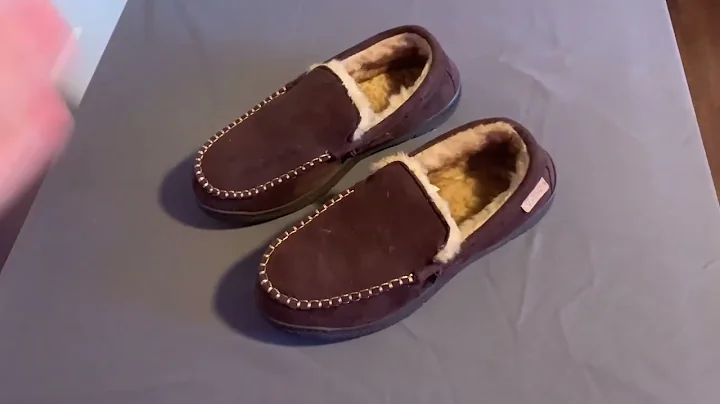 Zigzagger Men's Moccasin Slippers Memory Foam House Shoes Review