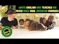 CAN YOU SPEAK JAMAICAN? || WHITE ENGLISH DAD TEACHES HIS MIXED RACE KIDS JAMAICAN PHRASES