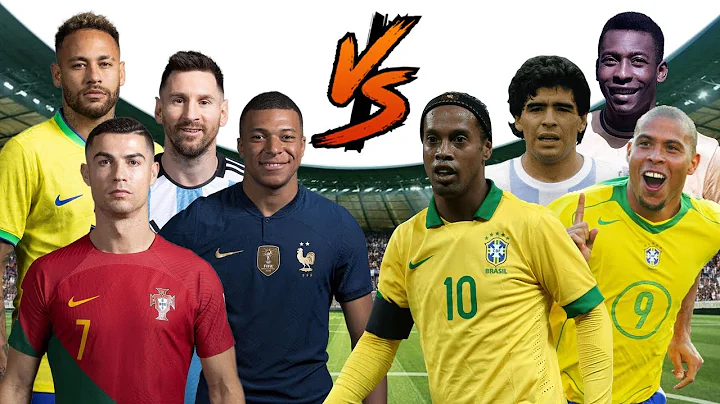 NEW LEGENDS 🔥🆚OLD LEGENDS 🔥(Messi,Ronaldo,Neymar,Mbappe,Maradona,Pele,Ronaldinho,Ronaldo Nazario)