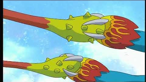 Digimon Season 2 ~ Flamedramon Vs Red Vegimon