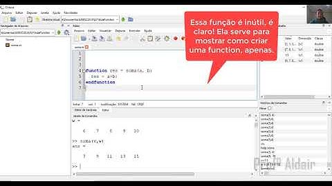 Function - Sub rotinas em Octave.