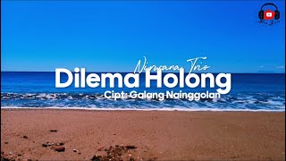 Lagu Batak Terbaru 2024 || Nirwana Trio || DILEMA HOLONG || (Lirik) || Cipt: Galang Nainggolan