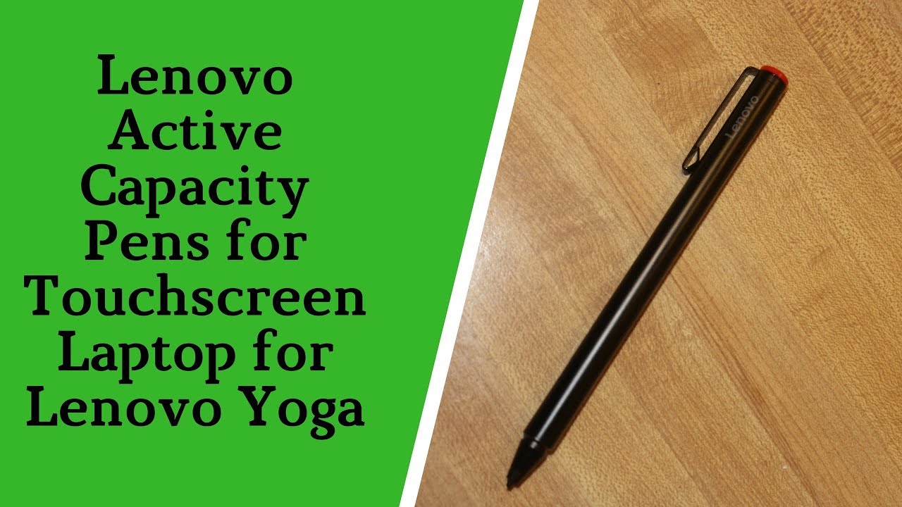 Unboxing Lenovo Active Capacity Pens for Touchscreen Laptop for Lenovo Yoga  - YouTube